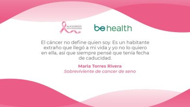 Paciente de cancer se seno narra su experiencia