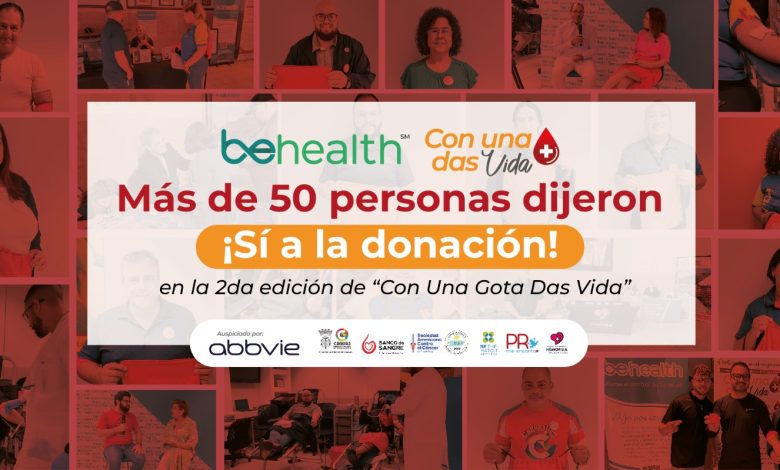 A través de esta jornada de donación se lograron recolectar un total de 49 pintas de sangre.