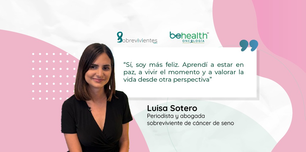 “Estoy viva, estoy sana”: Luisa Sotero relata su proceso con cáncer de seno a los 27 años