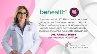 La mutación EGFR hace referencia al Receptor del Factor de Crecimiento Epidérmico, siendo una proteína que vive en la superficie de las células y funciona como un interruptor que les dice cuando crecer y dividirse.