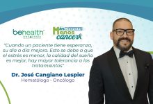 "Cuando un paciente tiene esperanza, su día a día mejora. Esto se debe a que el estrés es menor, la calidad del sueño es mejor, hay mayor tolerancia a los tratamientos" Dr. José Cangiano Lespier