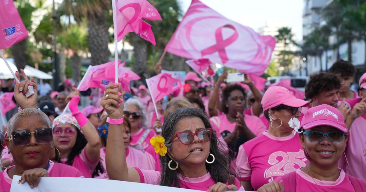 La caminata “Avancemos a Grandes Pasos Contra el Cáncer de Seno” celebró su 25.º aniversario