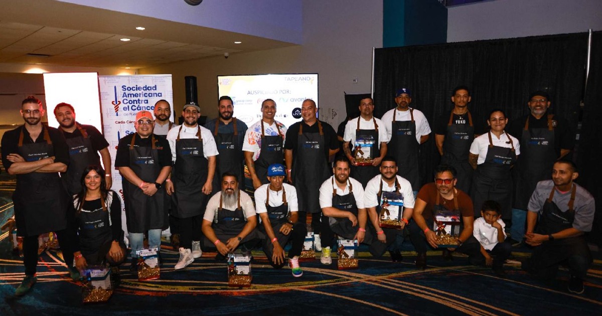Más de 20 reconocidos chefs puertorriqueños se unen en apoyo a la Sociedad Americana Contra el Cáncer de Puerto Rico