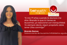 “A mis 17 años cuando la doctora me dice 'Brenda lo que tú tienes es leucemia', yo reaccioné con tranquilidad. Yo siempre decía, algún propósito debe tener Dios conmigo”