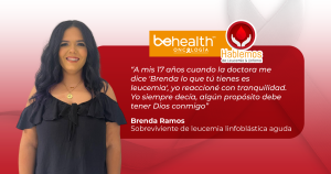 “A mis 17 años cuando la doctora me dice 'Brenda lo que tú tienes es leucemia', yo reaccioné con tranquilidad. Yo siempre decía, algún propósito debe tener Dios conmigo”