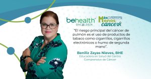 En entrevista con Beniliz Zayas Nieves, compartió los métodos de prevención y detección temprana del cáncer de pulmón.