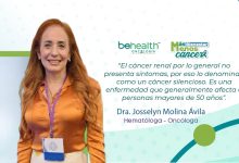 La Dra. Josselyn Molina Ávila, hematóloga-oncóloga, explicó temas claves sobre el cáncer renal, su diagnóstico, incidencia, síntomas.
