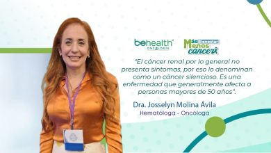La Dra. Josselyn Molina Ávila, hematóloga-oncóloga, explicó temas claves sobre el cáncer renal, su diagnóstico, incidencia, síntomas.