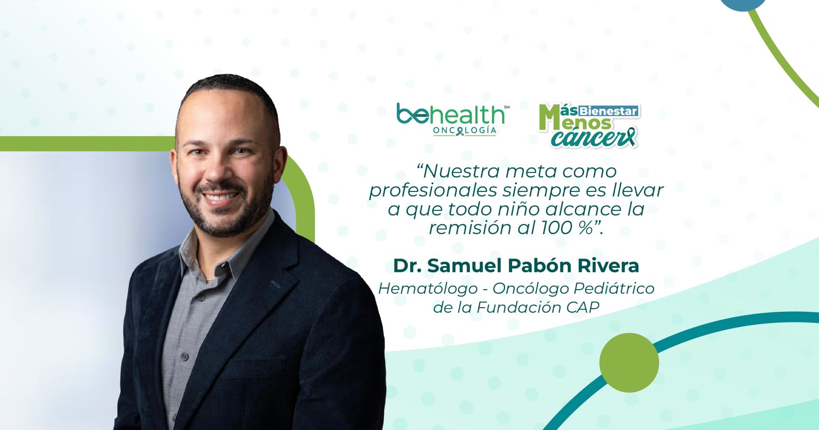 El Dr. Samuel Pabón Rivera compartió las señales de alerta, el diagnóstico y los avances de los tratamientos para el cáncer pediátrico.&nbsp;