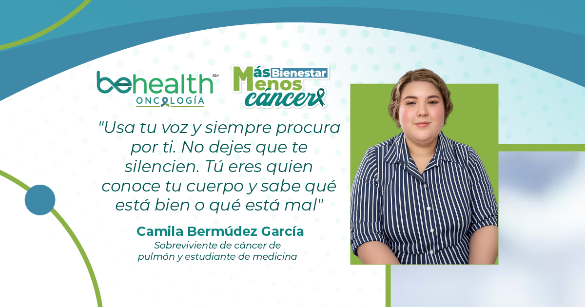 Cáncer de pulmón en jóvenes: la historia de Camila Bermúdez que inspira a escuchar al paciente y nunca rendirse
