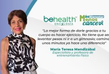 Ese fue el mensaje que compartió María Teresa Mendizábal, especialista y profesora de entrenamiento físico, quien habló desde su experiencia personal como cuidadora de su esposo y de su hija.