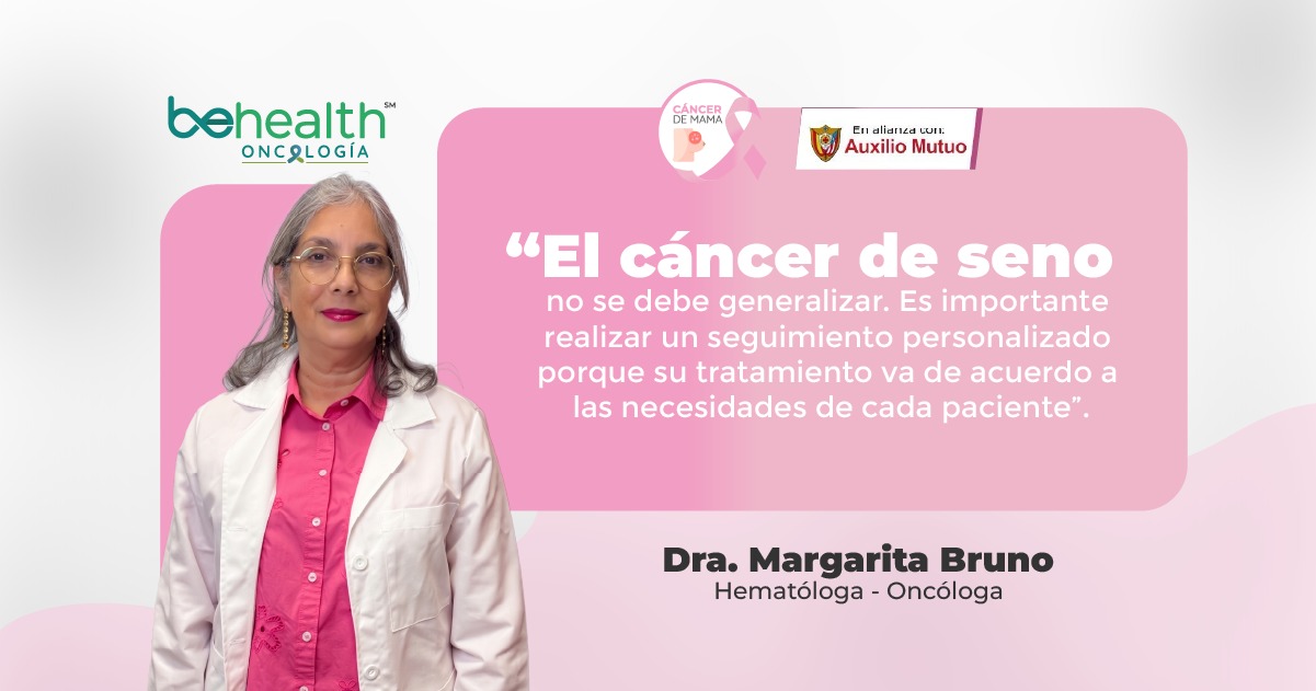 La Dra. Margarita Bruno, hematóloga-oncóloga, compartió con BeHealth los nuevos tratamientos y las terapias dirigidos.